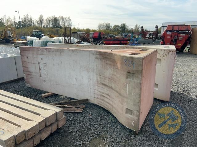 2x 3.6m bunker walls