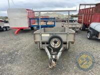 Hudson 8x5 plant trailer - 2