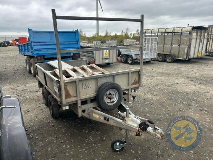 8x5 builders trailer with ladder rack
