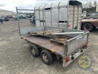 8x5 builders trailer with ladder rack - 4