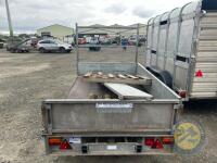 8x5 builders trailer with ladder rack - 5