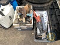 2x boxes of building & plumbing tools - 2