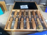 Wood chisel set