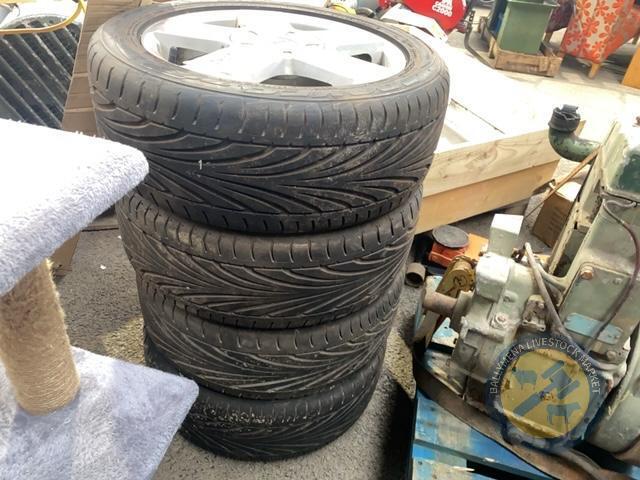 4x ford feista rims and tyres