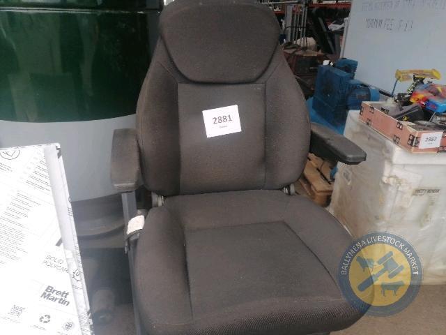 Tractor seat