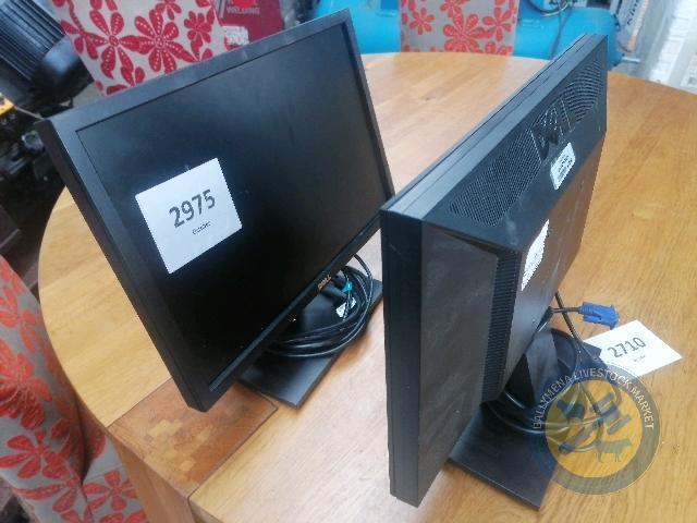 2x CCTV monitors