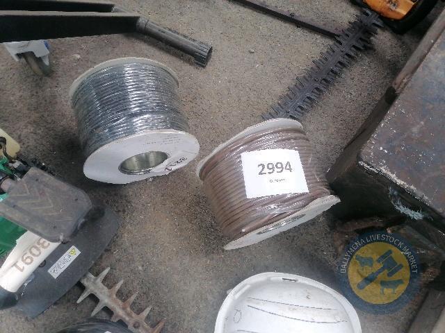 2x rolls of TV cable