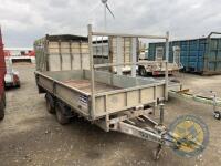 12x5'9 2007 Ifor Williams builders trailer