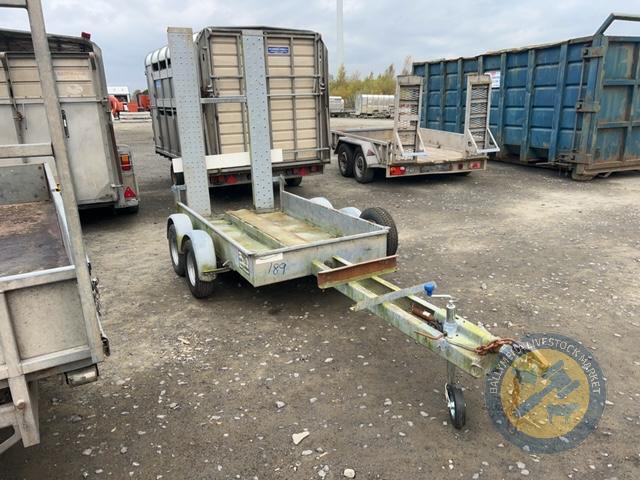 Heavy duty plant trailer