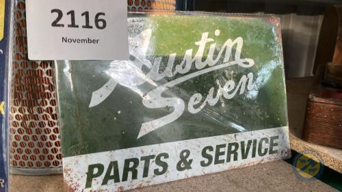 Austin seven sign