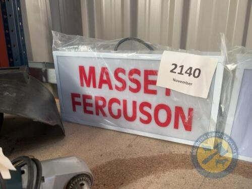 New led massey sign