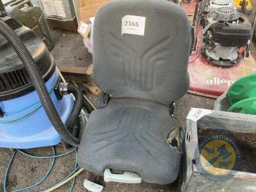 Tractor seat