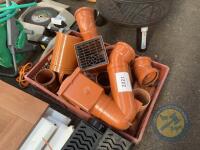 Selection of drainage fittings