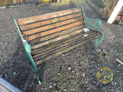 Garden bench