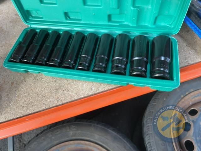 1/2 inch impact socket set