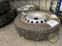 165/70/14 tyre on 4x100 pcd rim