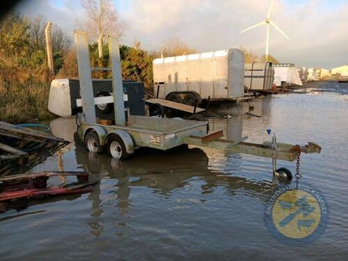 Heavy duty plant trailer