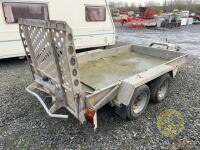 Ifor Williams plant trailer - 7