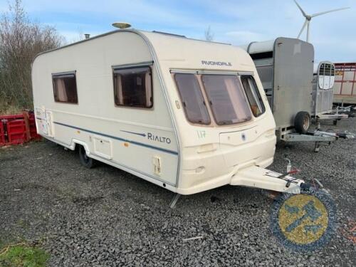 Avondale 4 Berth Caravan full set of keys