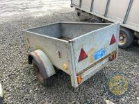 Bronais 5 x 3 quad trailer car trailer - 3