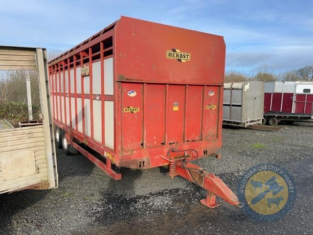 Herbst 24ft Cattle trailer