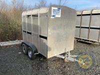 8x4 cattle trailer