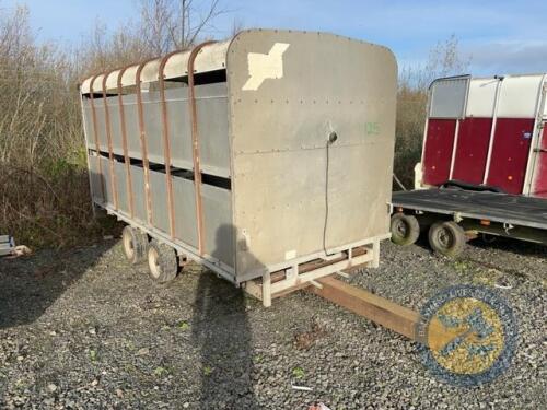 12 x 6.6 ifor Williams on tractor pick up hitch