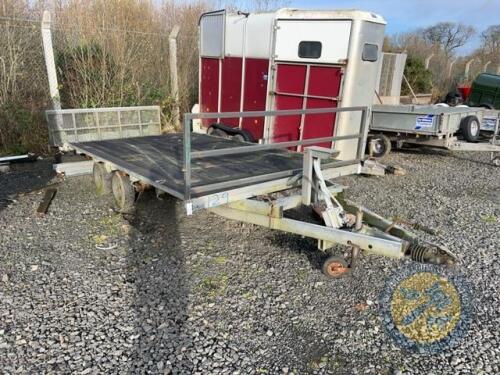 16.5ft Beavertail tipping/ car transporter