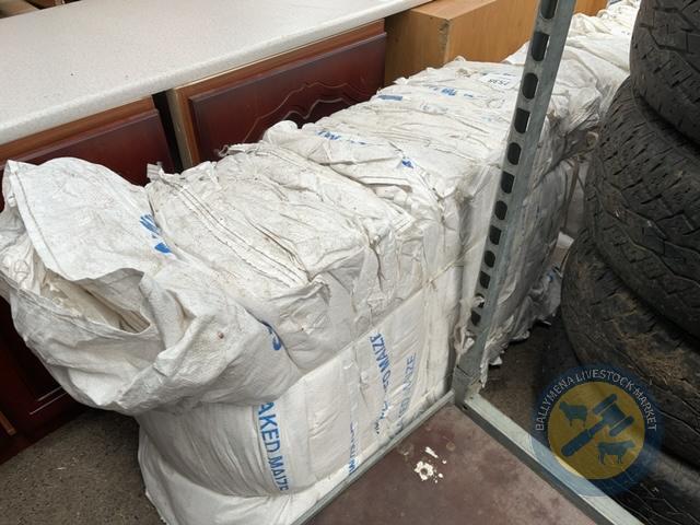 Pack of maize meal bags