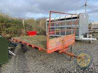 13ft flat hay trailer axle