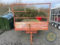 13ft flat hay trailer axle - 2