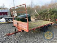 13ft flat hay trailer axle - 3