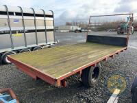 13ft flat hay trailer axle - 6