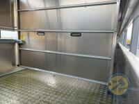 Ifor Willaims Livestock trailer c/w dividing gate and spare wheel - 8