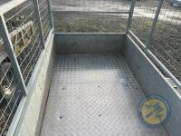 Galvanised 7x4 Mesh Trailer Single axle - 6