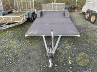 12x7'2 flat trailer - 2