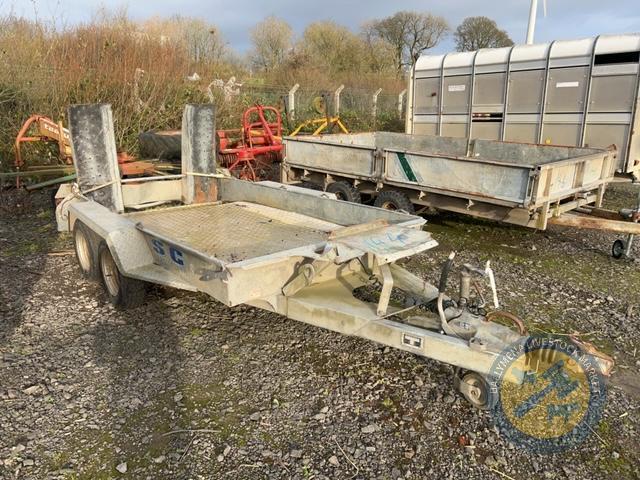 Ifor Williams tandem axle trailer