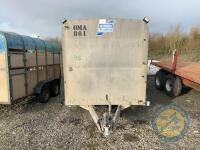 Ifor Williams TA510 12ft cattle traielr with folding sheep decks, cattle & sheep dividing gate - 2