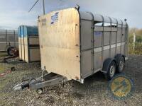 Ifor Williams TA510 12ft cattle traielr with folding sheep decks, cattle & sheep dividing gate - 3