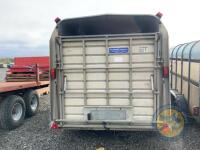 Ifor Williams TA510 12ft cattle traielr with folding sheep decks, cattle & sheep dividing gate - 6