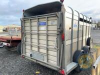 Ifor Williams TA510 12ft cattle traielr with folding sheep decks, cattle & sheep dividing gate - 7