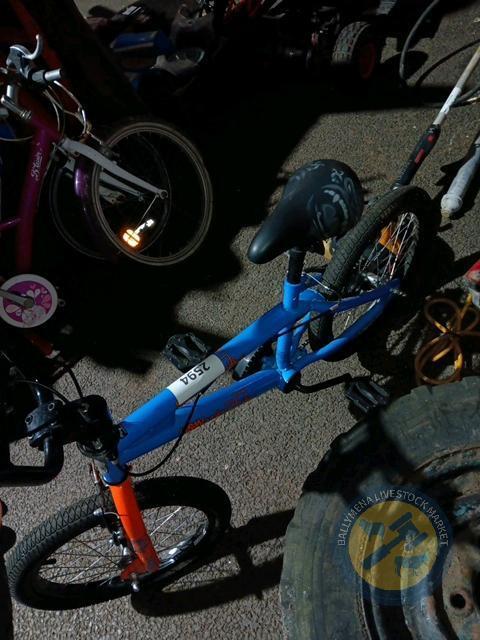 Urban BMX bike blue