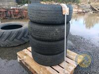 4 ford wildtrack tyres and rims - 2