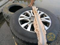 4 ford wildtrack tyres and rims - 4