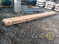 8 16ft 7x2 lengths of timber