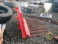 Red pushoff buckrake - 3