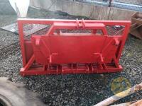 Red pushoff buckrake - 5