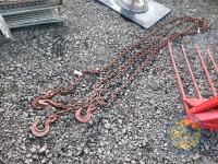 Approx 13ft heavy duty brothers chain - 2