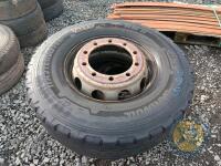 2 10 stud lorry wheels 315/80 R22.5 - 3