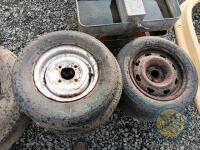 Assortment of tyres and rims - 6